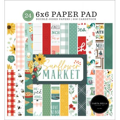 Carta Bella Sunflower Market Designpapier - Paper Pad
